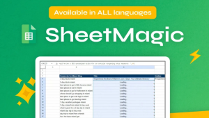 Google Sheets ChatGPT